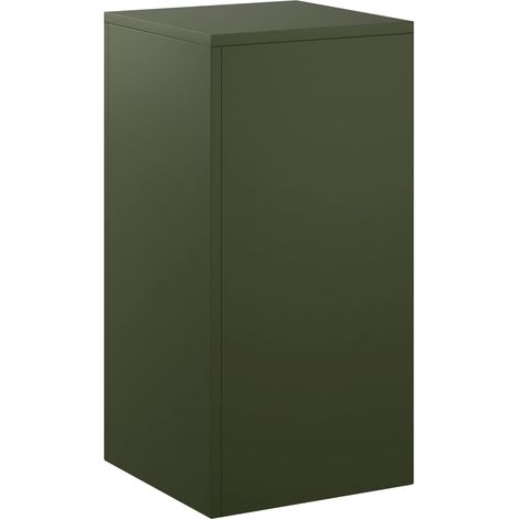 Supporto per piante Verde Oliva 30 x 30 x 60 cm Acciaio Corten vidaXL