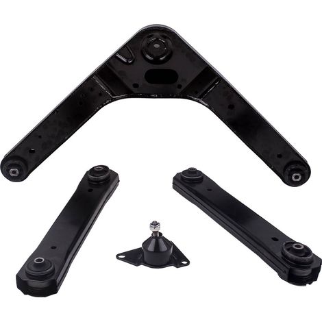 SET 4 X REAR CONTROL ARM + UPPER BALL JOINT for JEEP GRAND CHEROKEE WJ WG 99-04