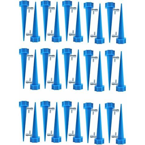 ZOLGINAH Goutte à Goutte Bouteille,30 pièces Irrigation Goutte à Goutte Bouteille, Arroseur Automatique Plantes, Arrosage Goutte a Goutte, avec Vannes de Régulation, pour Jardin Maison Intérieur Extér (1/5)