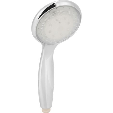 Beleuchteter LED-Duschkopf mit Temperaturregelung, Handbrause, Badezimmerzubehör (9820A) (1/5)