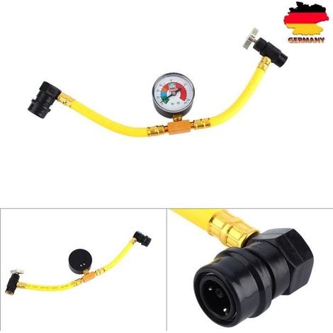 R134a Tuyau Adaptateur Recharge De Mesure De La Jauge A/C Charge Réfrigérant (1/4)