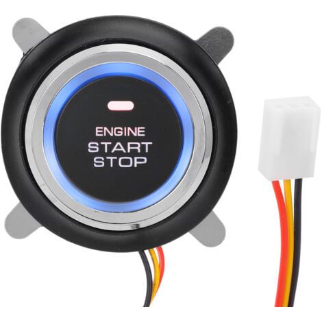 TONYSA Bouton-poussoir de démarrage/arrêt moteur 12 V, démarreur universel sans clé pour voiture (1/5)