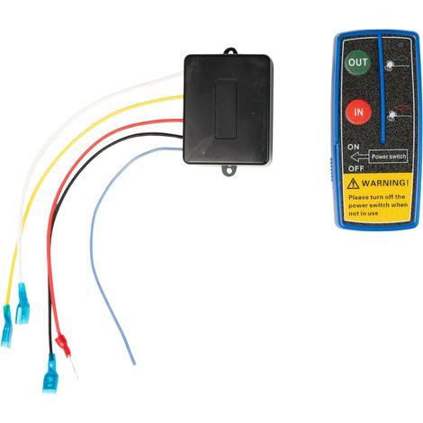 Telecomando senza fili per verricelli elettrici a 12V (1/4)
