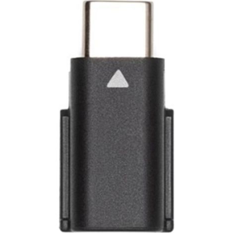 DJI Mic Mikrofonadapter für Mobiltelefone, kompatibel mit Apple-Geräten (USB-C).