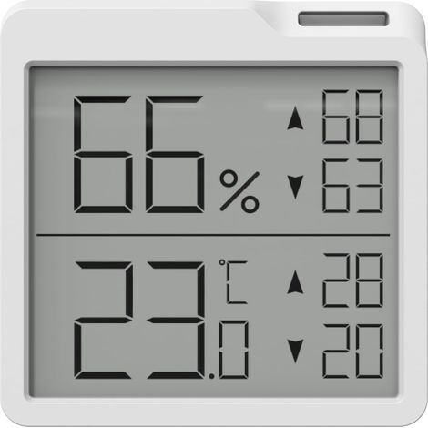 Termometro igrometro digitale, indicatore termoigrometro per interni con funzione di registrazione dati ad alta precisione per casa, ufficio, serra