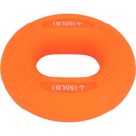 Renfort de Prise en Silicone Extra Puissant 50-60lb - Orange pour Renforcement Musculaire et Antistress (1/5)
