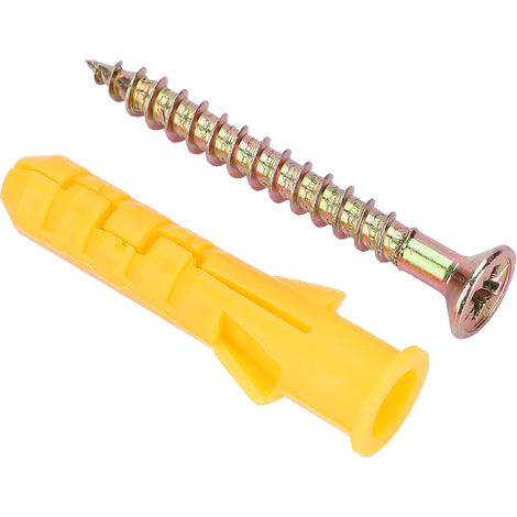 Kit de vis de fixation pour chevilles d'expansion en plastique, vis autotaraudeuses (M10) (1/5)
