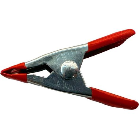 Pince bois 2" acier galvanisé rouge, pour bricolage et maison (1/5)