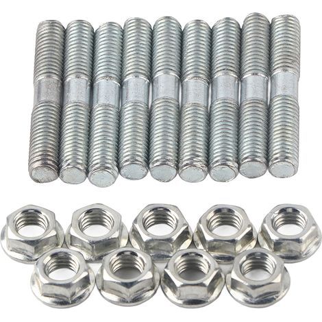 Goujons Turbo + écrou de blocage, 9 pièces, adaptés pour S13 S14 S15 SR20 CA18 (1/5)