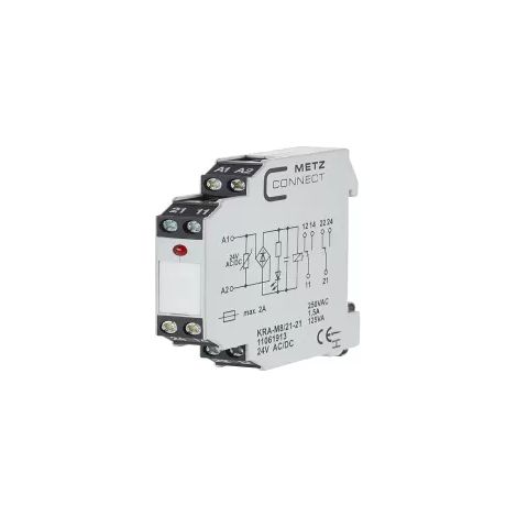 Koppelbaustein 24, 24 V/AC, V/DC (max) 2 Wechsler Metz Connect 11061913 1 St. (1/2)