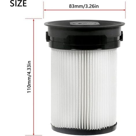 2er-Pack Filter für kabellose Staubsaugerzubehöre der Miele Triflex HX1-Serie, Miele-Staubsaugerfilter (1/4)