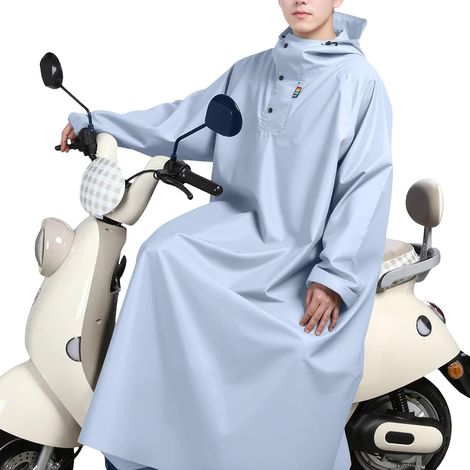 Imperméable et respirant pour moto avec design réfléchissant pour activités de plein air (1/5)