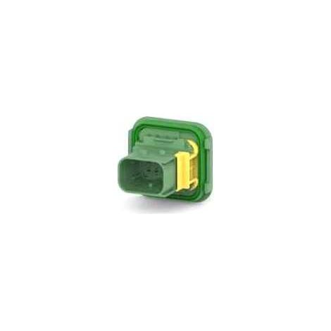 Connecteur Series Heavy Duty Sealed 1.6X2.8 femelle 7voies vert