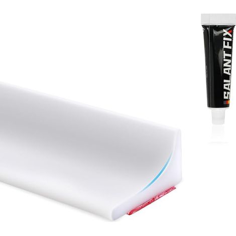 Water Dam Shower Threshold, 1 m Seal for Bathrooms, Showers and (1/5)