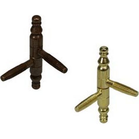 10PZ CERNIERE ANUBA BAROCCO ACCIAIO  mm11 mod.131 E.00131.11.03 ott.verniciato