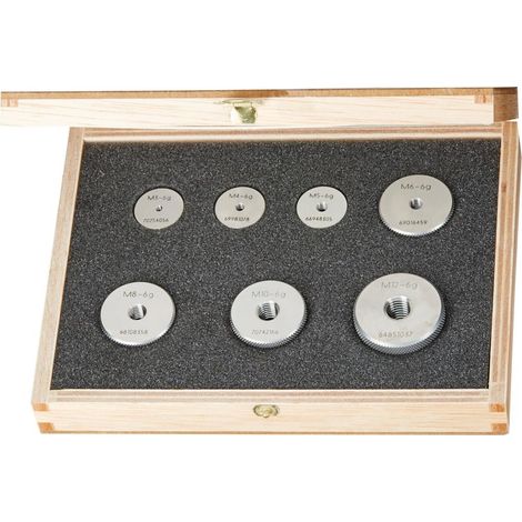 Gut-Lehrring M3-M12 im Holzkasten BOSS (1/4)