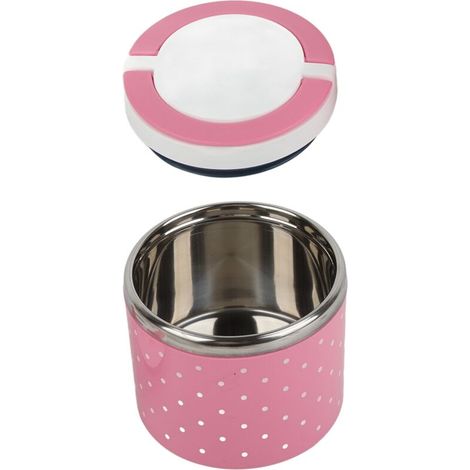 1 Layer Stainless Steel Insulation Thermo Thermal Lunch Box Food Container Hot