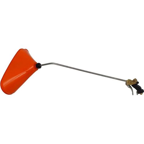 LANZA HERBICIDA ACERO INOXIDALE CON CAMPANA RECTANGULAR 100 cm