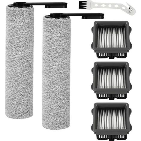6 Of Roller of brush of replacement and Filter HEPA for Tineco i Floor 5/Floor One S5 vacuum wet and dry,2 rollers of (1/5)