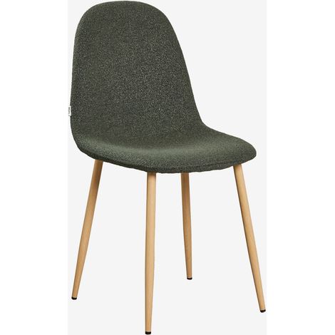 Sedia da pranzo imbottita Glamm SKLUM         Legno naturale   