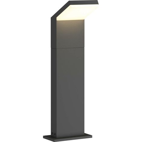 [NEUWERTIG] B-Ware Arcchio Wegeleuchte Gartenleuchte Led Aluminium Dunkelgrau 60 Cm Yolena Außenlam