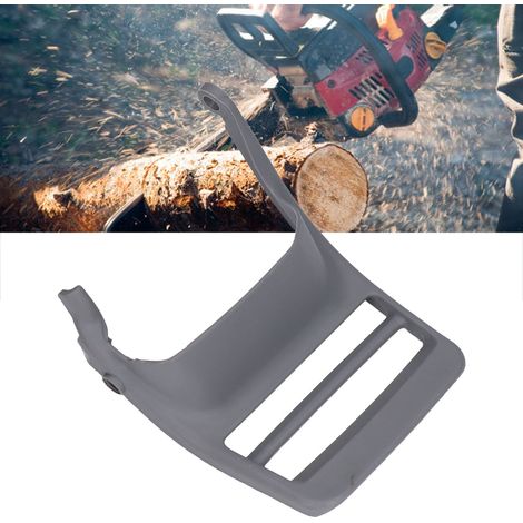 Convient aux tronçonneuses Husqvarna 362, 365, 371 et 372 : protection de frein, plaque de protection avant, frein à main. Pièces détachées pour tronçonneuses. (1/5)