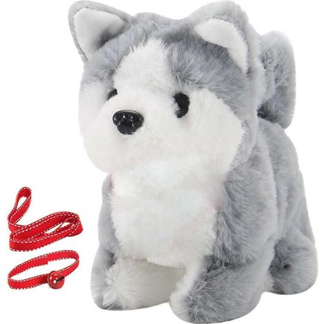 Peluche interactive en forme de chiot, jouet électronique pour anniversaire --- (1/5)