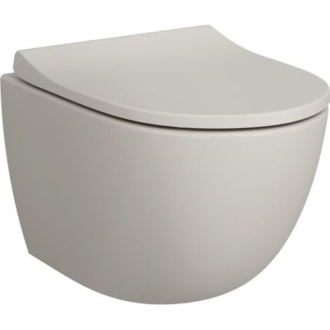 VITRA 7747B420-0075 Cuvette suspendue à chasse profonde Sento VitrA Flush (1/2)