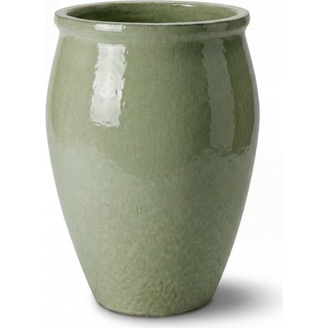 Maceta BACCHUS 36x52cm perla de jade (1/5)