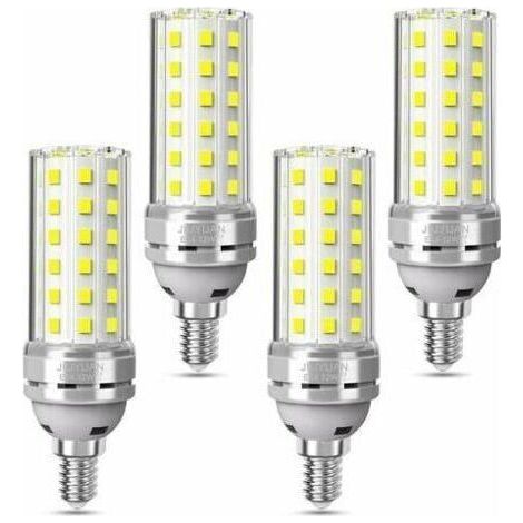 Ampoule E14 LED 6000K Blanc Froid 1450LM 12W Ampoule Maïs Équivaut à Bulbes 100W E14 Ampoules LED éclairage Led E14 Non Dimmable- Lot de 4 (1/3)