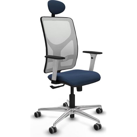 Silla de oficina piqueras y crespo Motilla blanco espuma alta calidad (1/2)