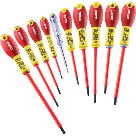 Schraubendrehersatz VDE 10-tlg EXPERT E160912
