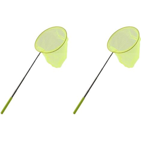 filets à papillons d'extérieur, sac de pêche, épuisette télescopique, outil de pêche portable (1/5)