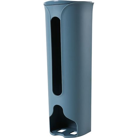Contenitore per biancheria intima, a parete, estraibile, senza foratura, grigio. (1/2)