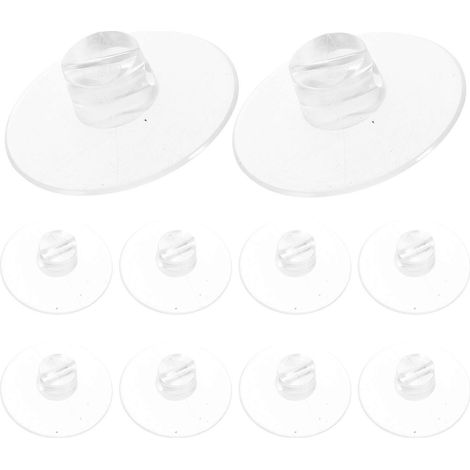 Lot de 12 ventouses transparentes en silicone multi-usages pour câbles (1/5)