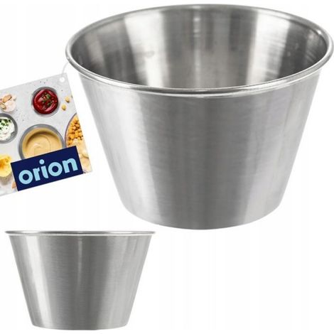 Bol À Sauce - Acier Inoxydable - 240 ml - 9,5 x 6 cm - 1 Pièce