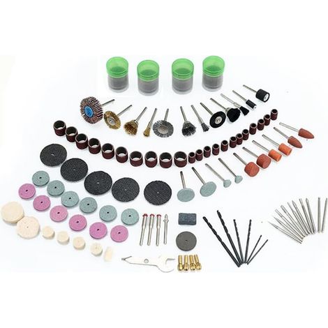 147 pièces, Kit d'accessoires pour outils rotatifs,outil rotatif puissant, accessoire universel multi-usage pour le travail du bois, les arts et l'artisanat, la décoration d'intérieur (1/5)