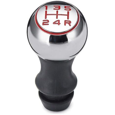 1pc for Peugeot 307 Peugeot 106 207 306 206 407 408 508 Voitures POMMEAU en Alliage d'aluminium de Vitesse Automatique Bouton Accessoires Voiture (Couleur : Rouge) (1/5)
