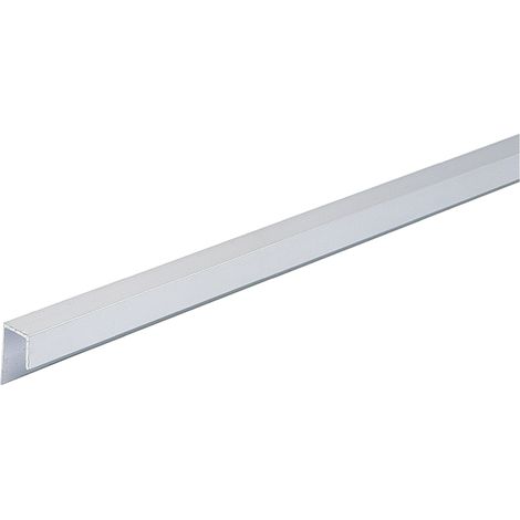 HETTICH Wing 77 Führungsprofil, Aluminium, silber eloxiert, 70985 (1/2)