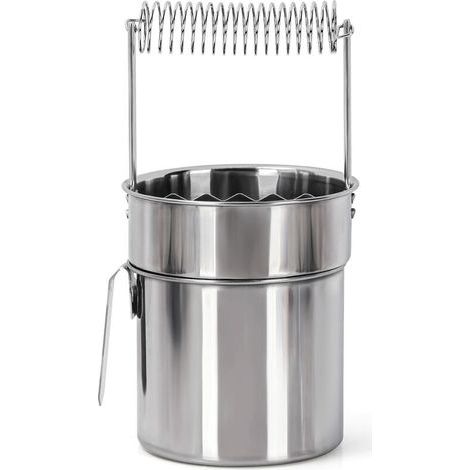 Edelstahl-Bürstenreiniger – Zweistufiger Bürstenreiniger mit auslaufsicherem Reinigungsbehälter, abnehmbarem Filter und Bürstenhalter – Für Ölmalerei (1/5)