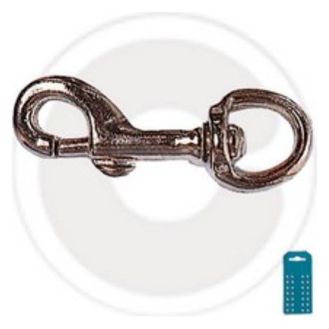 cf 2 mousquetons mousqueton pivotant verrouillage automatique mousqueton 1/2
