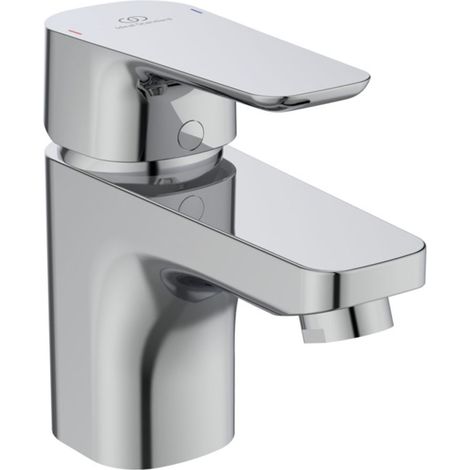 Ideal Standard Grifo de lavabo 130 Ceraplan III, con vaciador, Saliente 99mm, Cromo, B0700AA