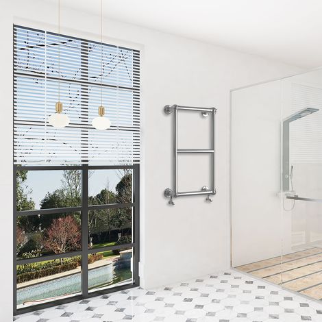SKY Bathroom 700X400(HxW)Chrome Traditional Victorian Style Heating Tower Balustrade Bathroom With Radiator Towel Heating Rack (1/4)