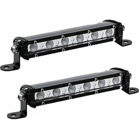 18cm 18W Slim 12V LED Reversing Light 12V LED Work Light Long Distance LED Headlight for Trailer Car Motorcycle 4x4 Accessories (1/4)