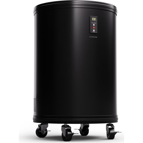 Klarstein Beersafe L Mini-Kühlschrank mit LED Display, Leiser Edelstahl-Kühlschrank, Indoor/Outdoor Getränkekühlschrank, Weinkühlschrank für Getränke, 30L Kühlschrank mit 360° Sicht, 0-16°C (1/5)