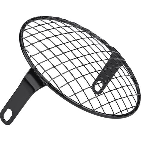 Grille ronde de phare latéral de 6,5 pouces pour moto, compatible avec les cruisers, les motos et les café racers 2 (1/5)