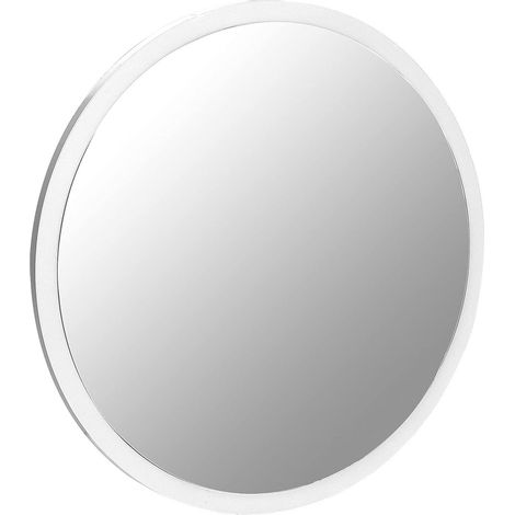 Miroir, Blanc mat, Diamètre 60 cm (1/3)