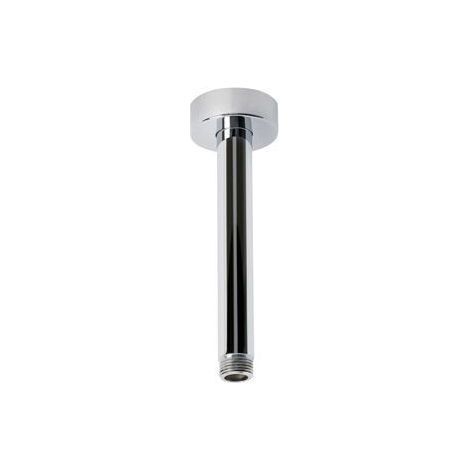 Bras de douche universel 150 mm x 1/2’’ pr plafond, laiton chromé, rosace, diamètre 22mm
