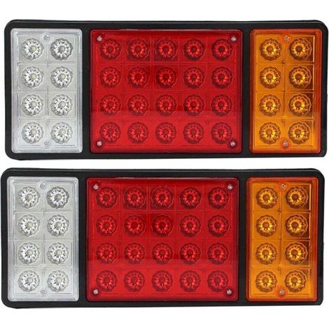 Tail Lights 12V 36 LED High Visibility For Caravan Truck Signal Flashing Light (1/4)