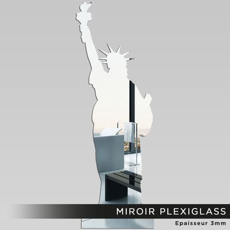 Miroir Plexiglass - Statue de la liberté - 50x145 cm (1/2)